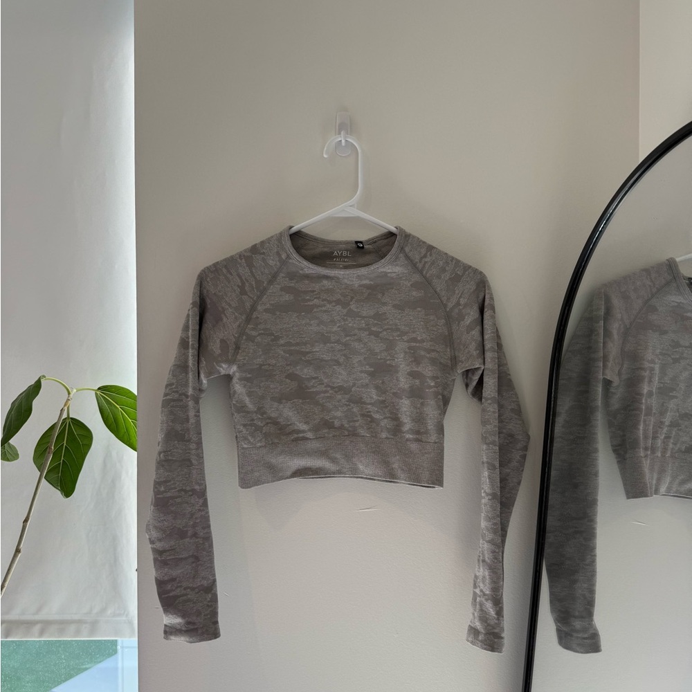 AYBL Gray Long Sleeve Top